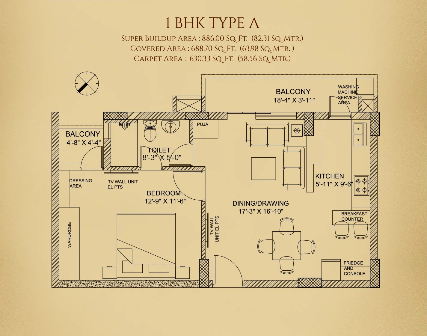1-bhk-type